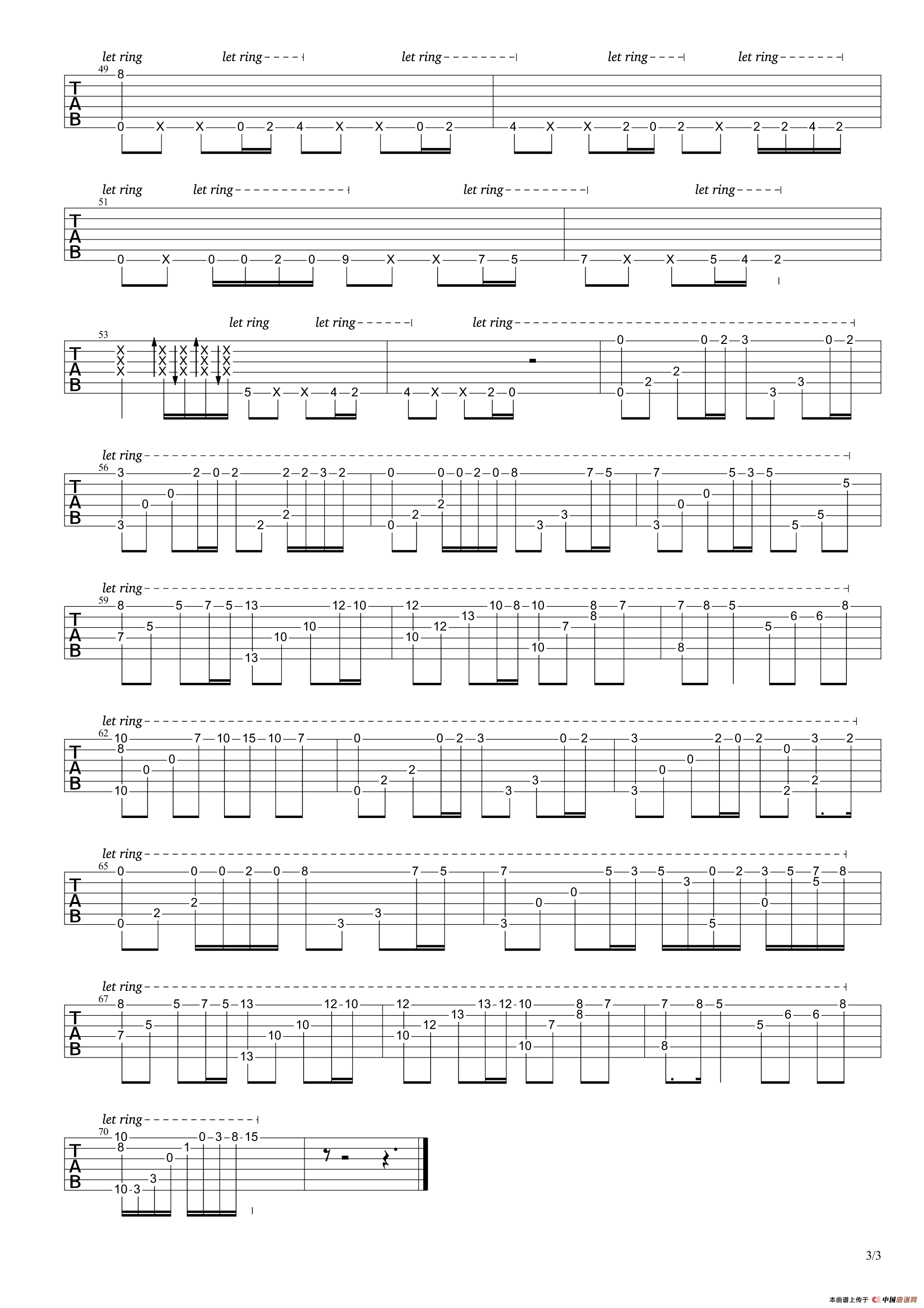 亡灵序曲（电吉他指弹独奏谱）(1)_原文件名：13.png