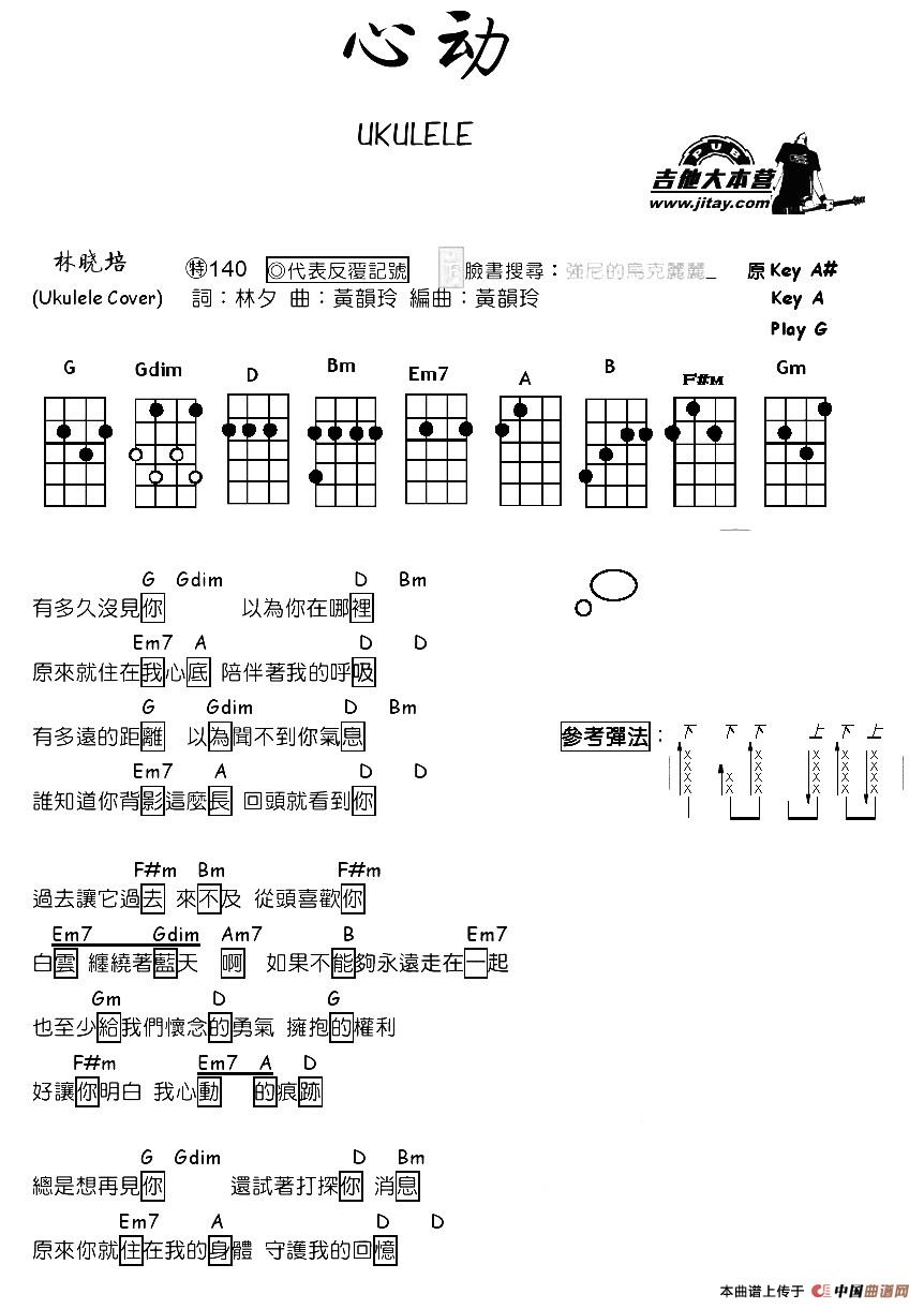 心动（尤克里里谱）(1)_原文件名：11.jpg