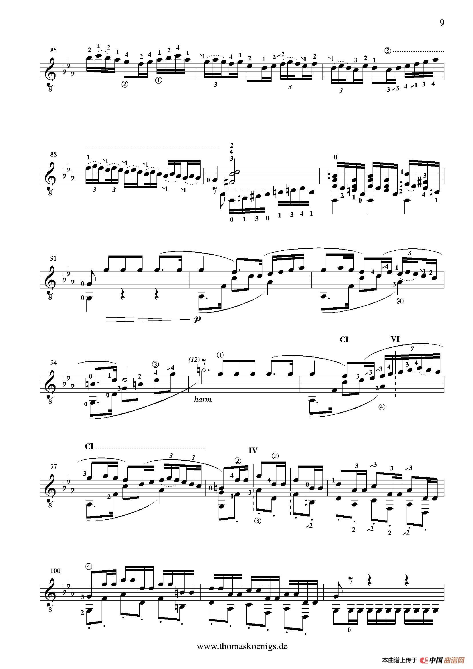 Sevilla(No.3 der Suite espanola op.47)（古典吉他）(1)_原文件名：009.jpg