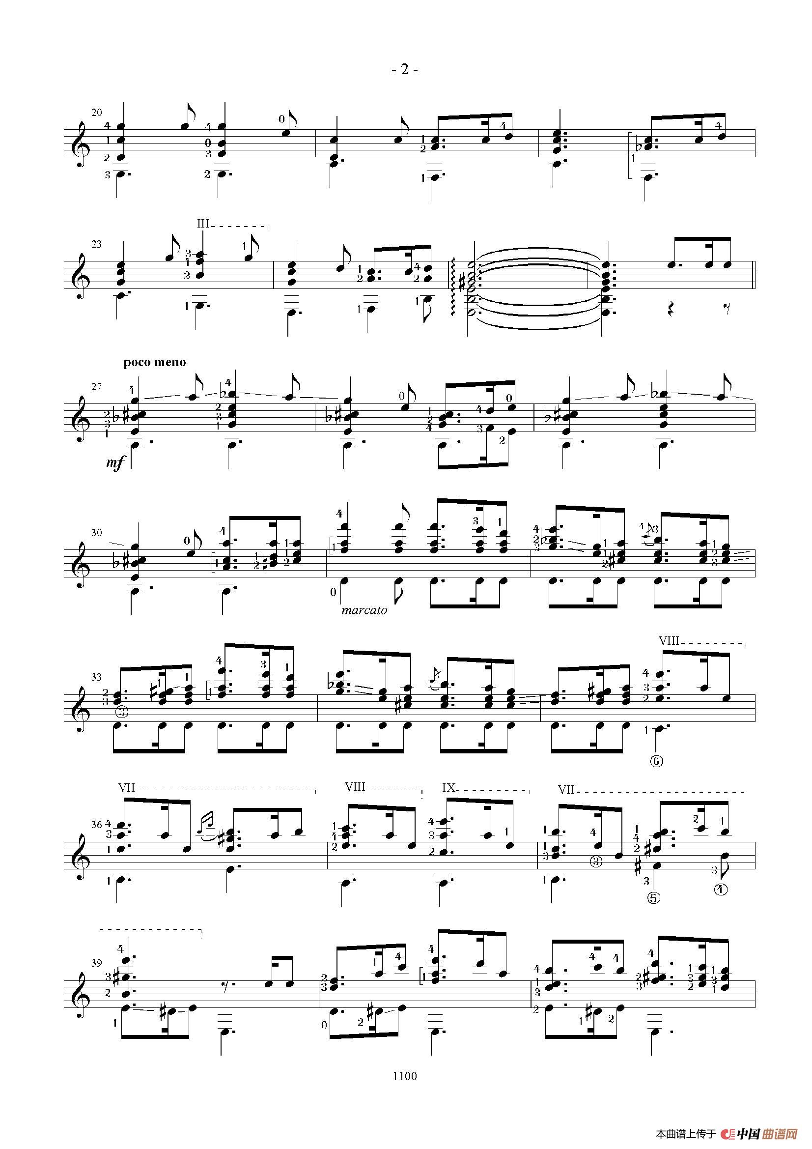 Op.47 Nr.2 Suite Espanola(Canaluna)（古典吉他）(1)_原文件名：003.jpg