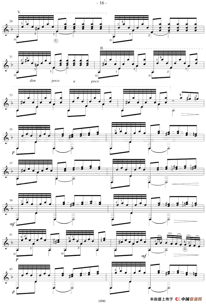 Fernando Sor《12 Studies,Op.31》（STUDY 12）(1)_原文件名：Fernando Sor《12 Studies,Op.31》（STUDY 12）3-.png